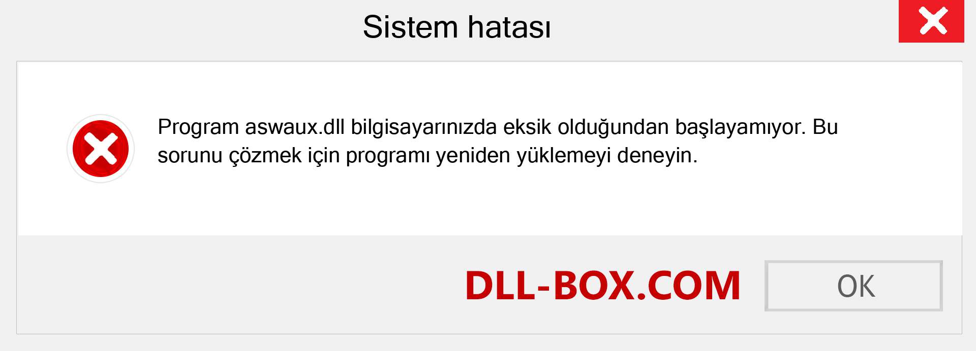 aswaux.dll dosyası eksik mi? Windows 7, 8, 10 için İndirin - Windows'ta aswaux dll Eksik Hatasını Düzeltin, fotoğraflar, resimler